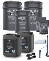 2k Epoxidharz Bodenbeschichtung Komplett-Set Bodenfarbe Betonfarbe W704